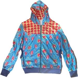 Graphic boho Hoodie with design patterns size M